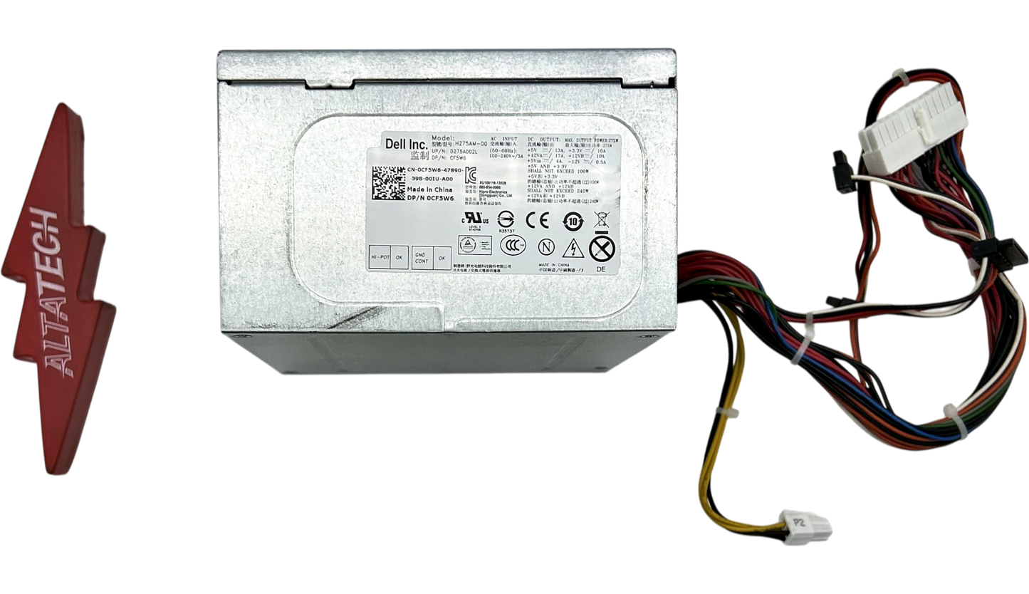 Dell 0CF5W6 275W POWER OPT 9010 MT, Used