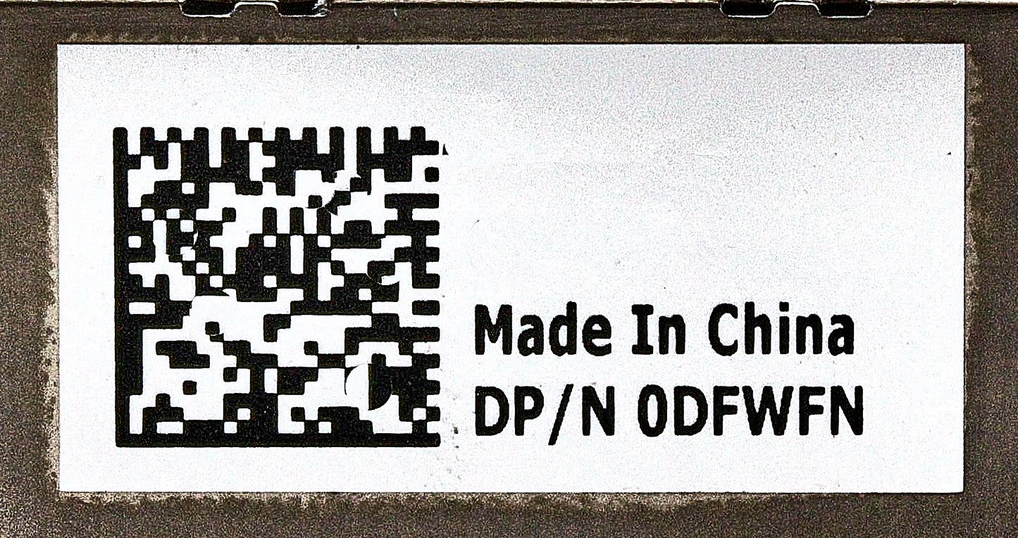 Dell 0DFWFN Heatsink Assembly CPU#2 M640, Used