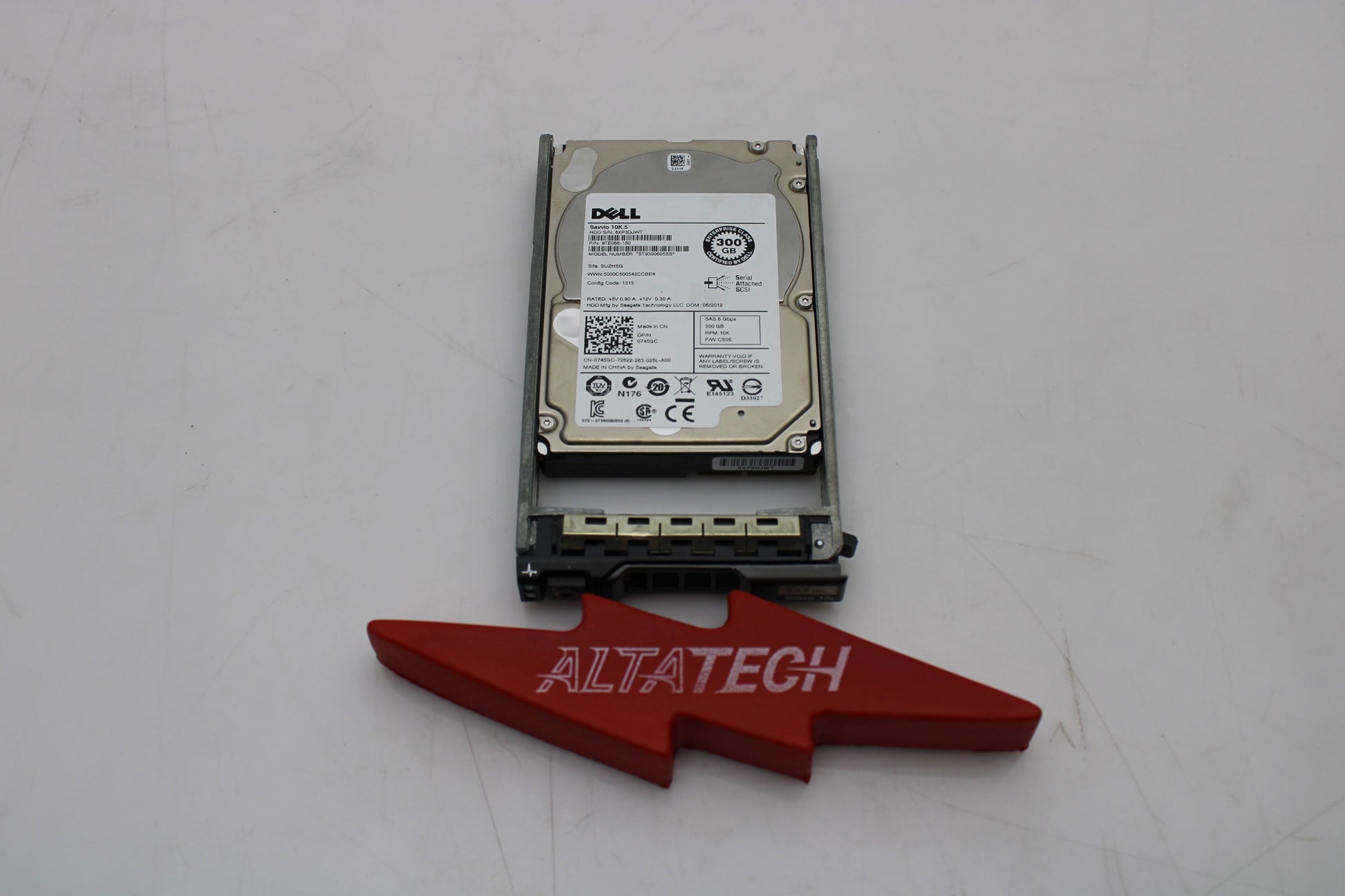Dell 0DTXFC 300GB 10K SAS 2.5 6G G13, Used