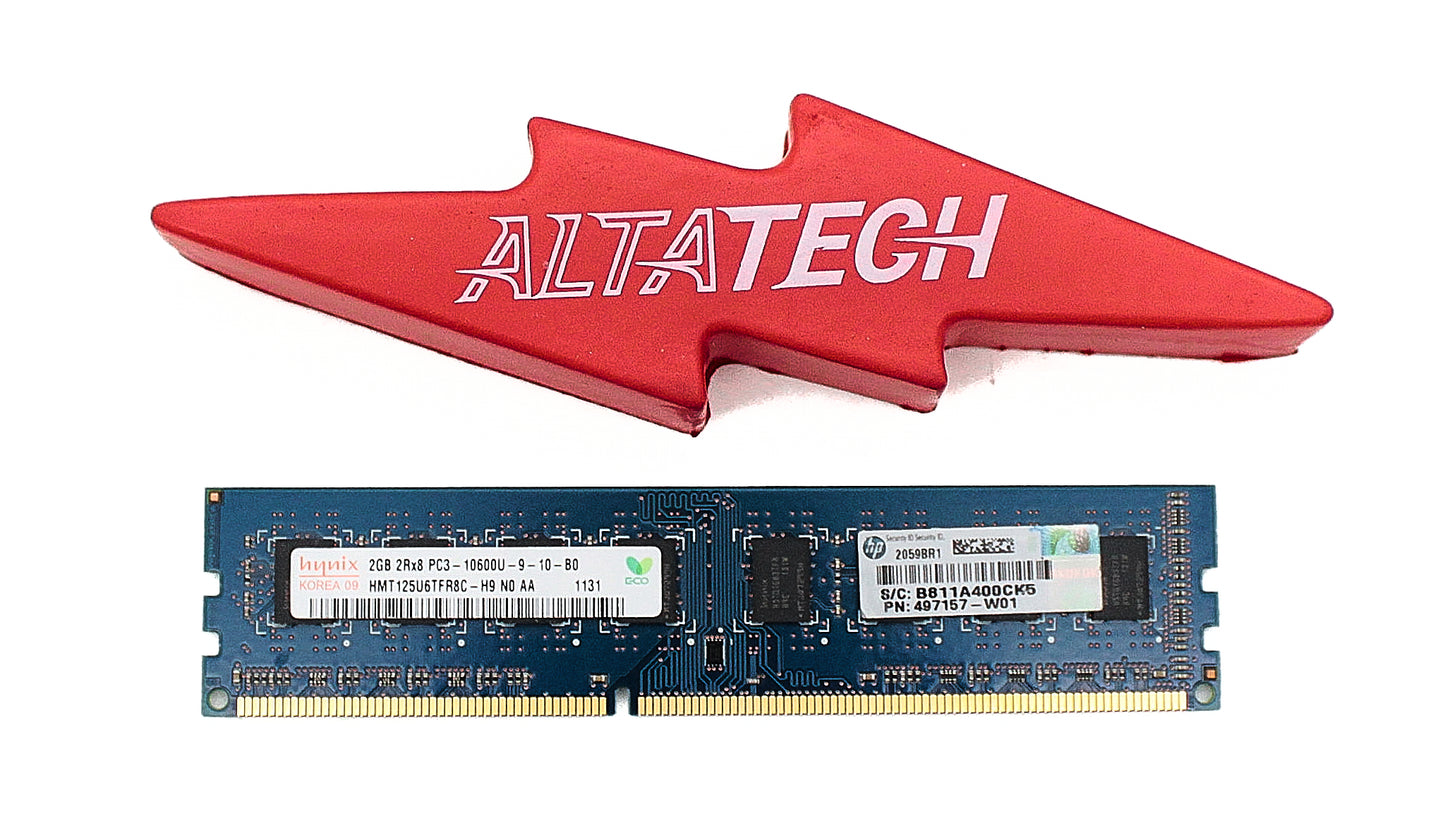 Dell 0F626D 2GB PC3-8500E DDR3-1066 2RX8 ECC, Used