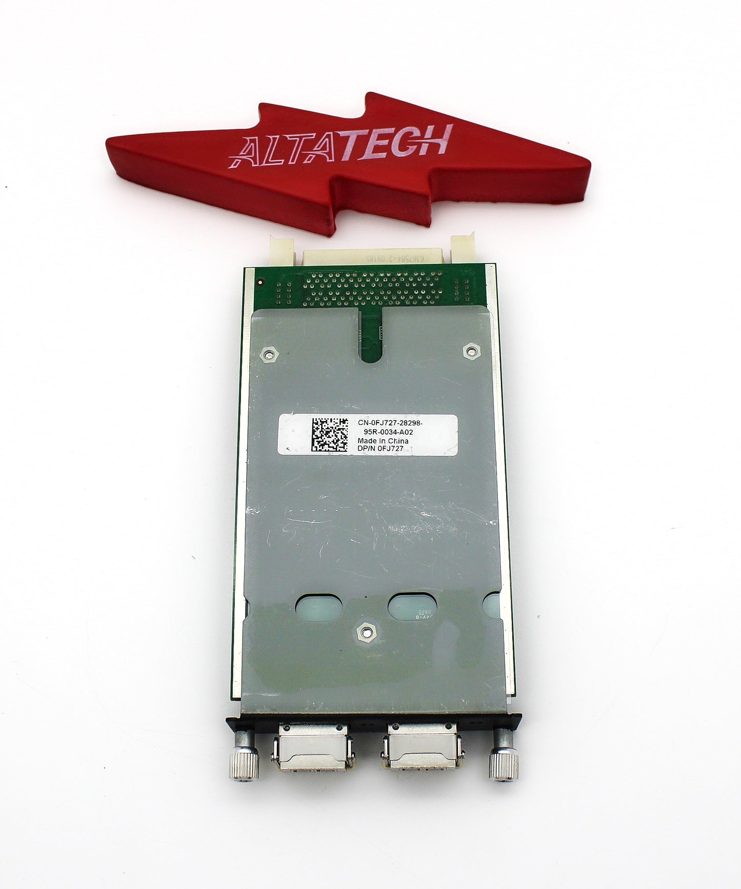 Dell 0FJ727 DELL 10GE XFP DUAL PORT FIBER STAC, Used