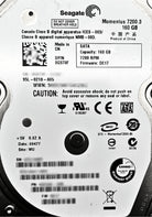 Dell 0G970F 160GB 7.2K SATA 2.5 3G ST9160411ASG, Used