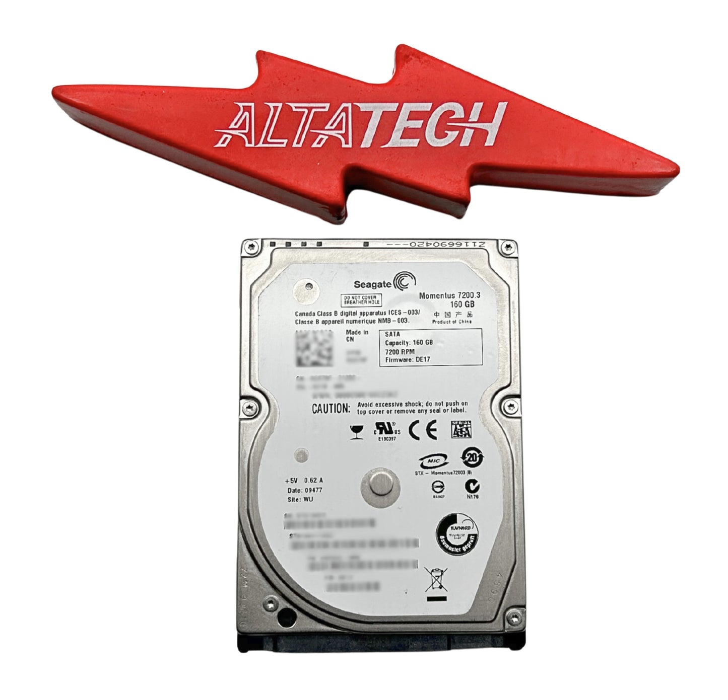 Dell 0G970F 160GB 7.2K SATA 2.5 3G ST9160411ASG, Used