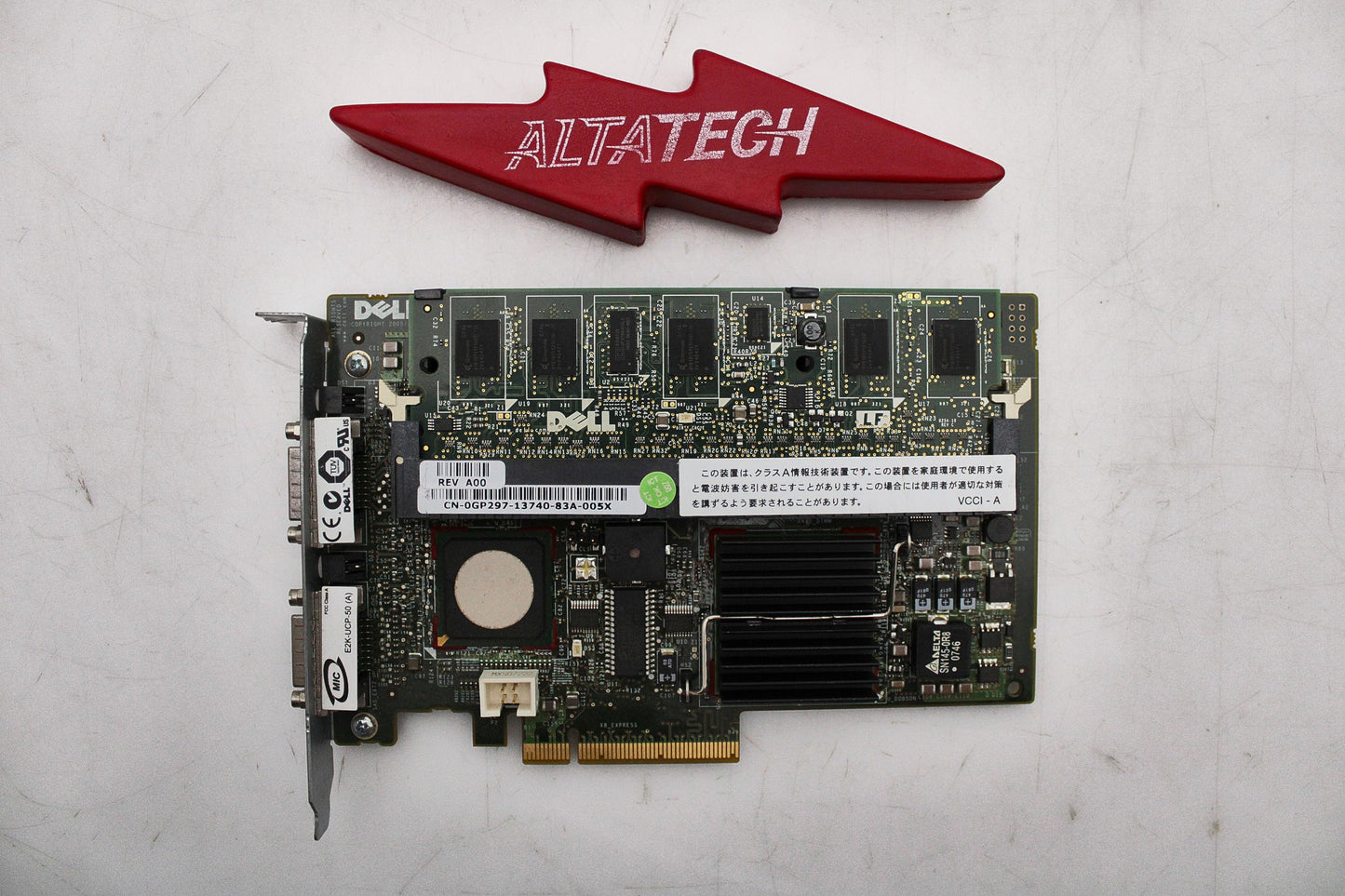 Dell 0GP297 PERC 5E SAS PCI-E CONTROLLER, Used