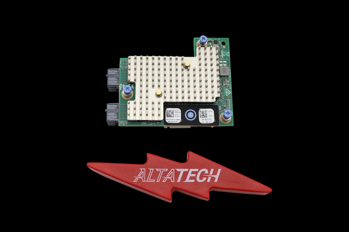 Dell 0HJ3FX 25GB SFP+ DP Mezz Card QLogic QL41232, Used