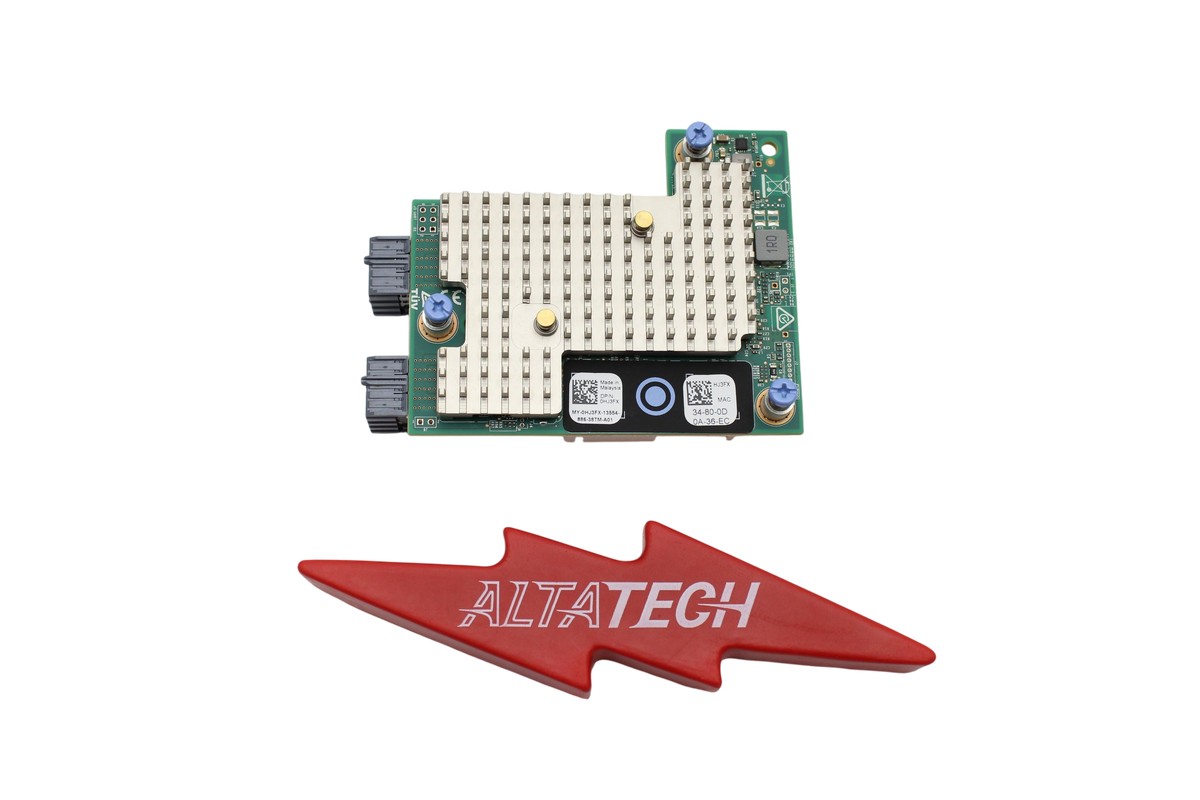 Dell 0HJ3FX 25GB SFP+ DP Mezz Card QLogic QL41232, Used