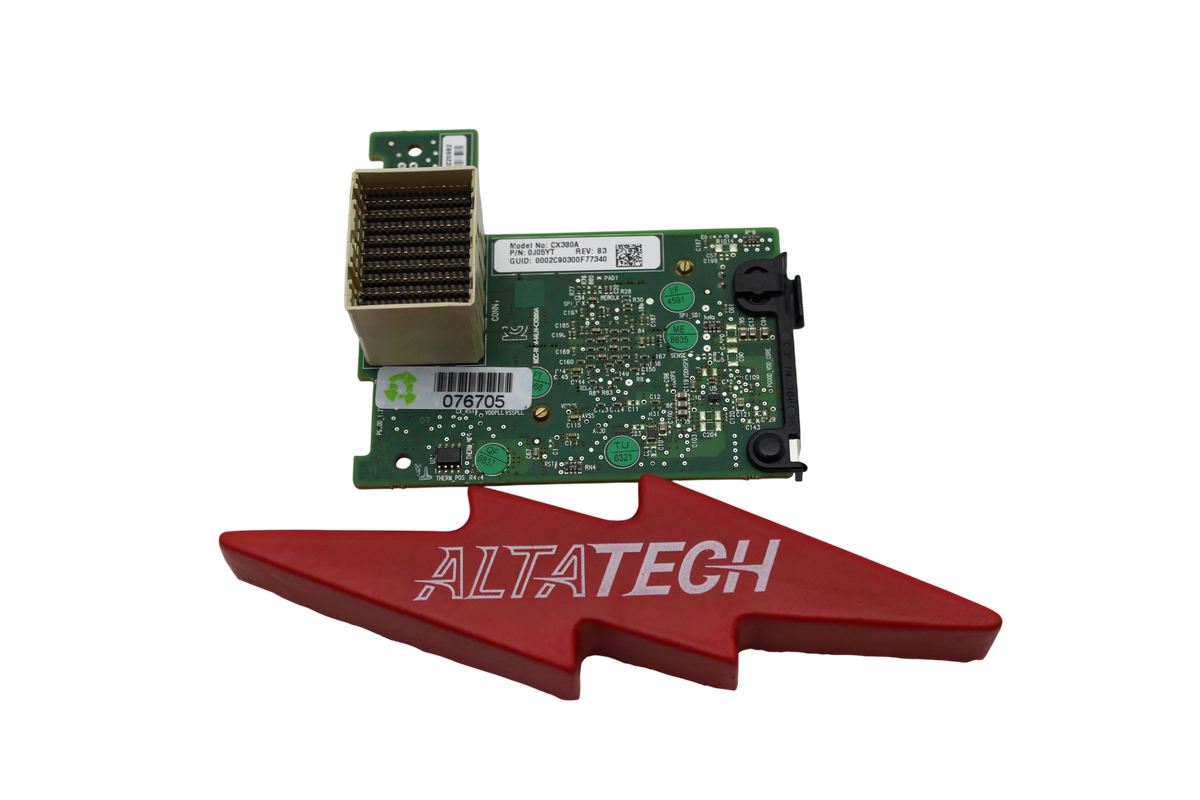 Dell 0J05YT 40G Mellanox CX380A Dual Port Mezz, Used