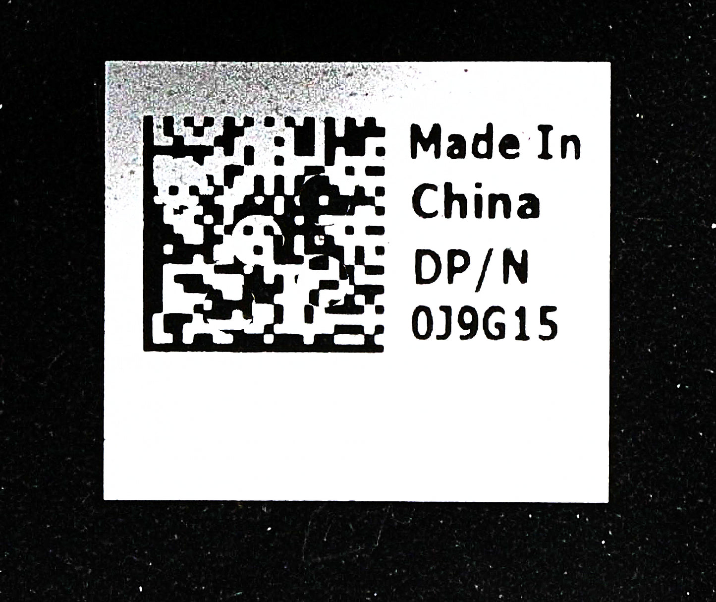 Dell 0J9G15 HEATSINK W/ FAN  SHROUD XE2 SFF, Used