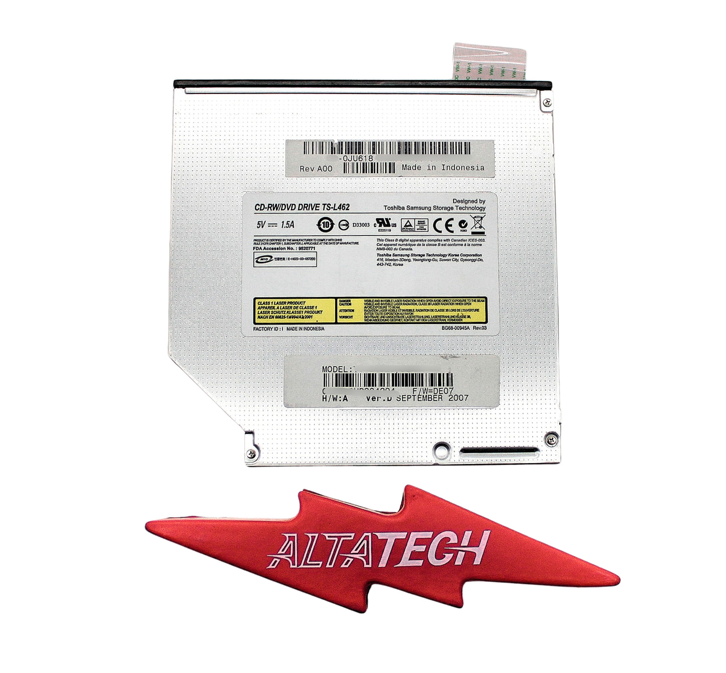 Dell 0JU618 DVD-ROM/CD-RW COMBO SLIM DRIVE, Used