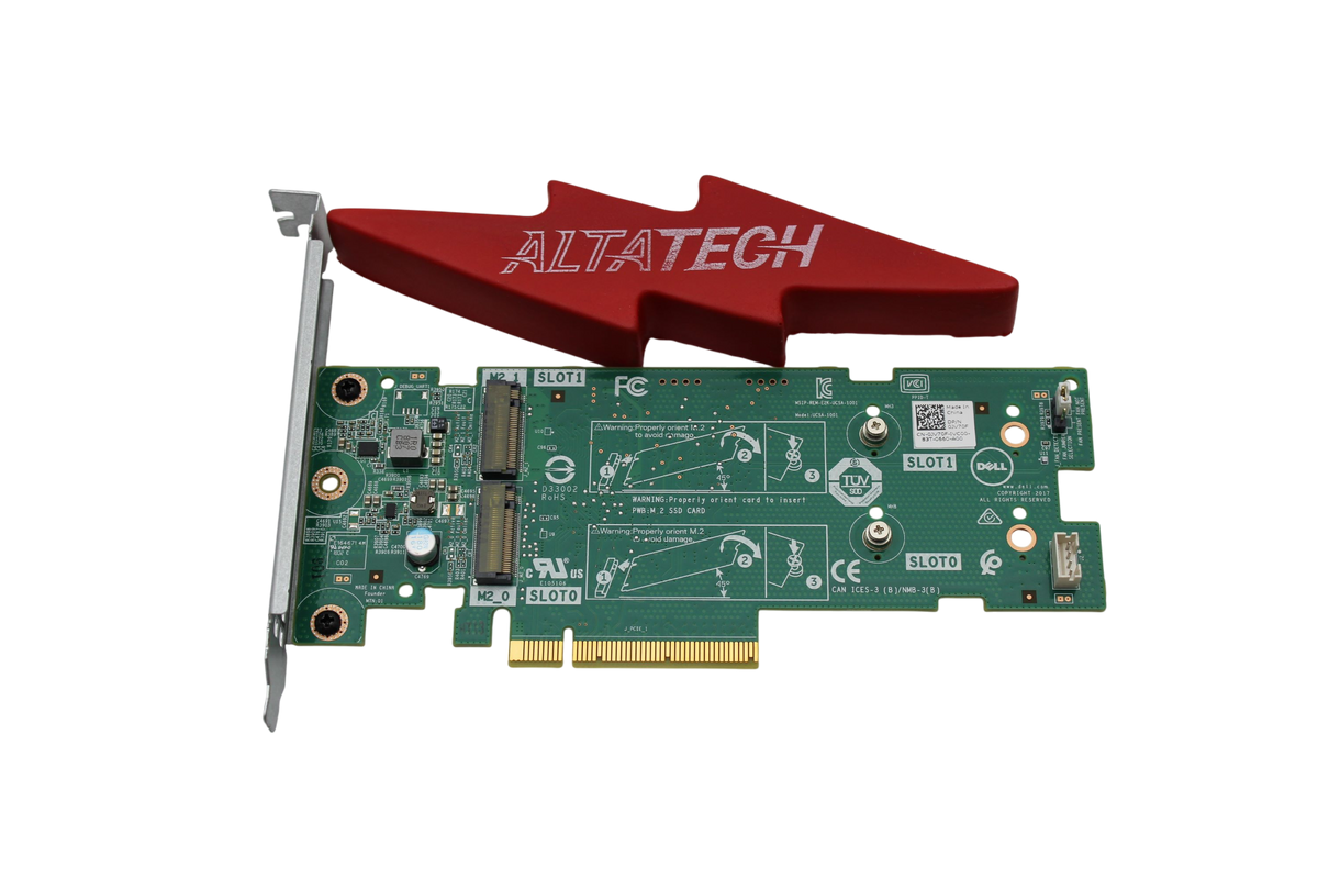 Dell 0JV70F Boss Controller 2X M.2 SATA PCI-E FH, Used