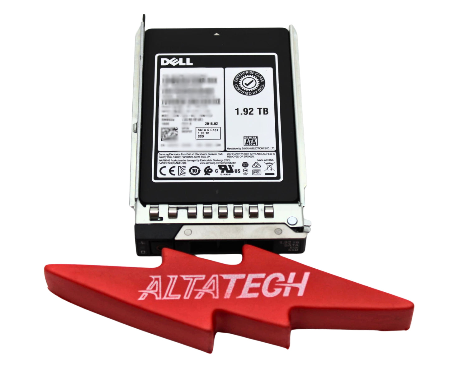 Dell 0K5P0T 1.92TB SSD SATA 2.5" 6G MU, Used