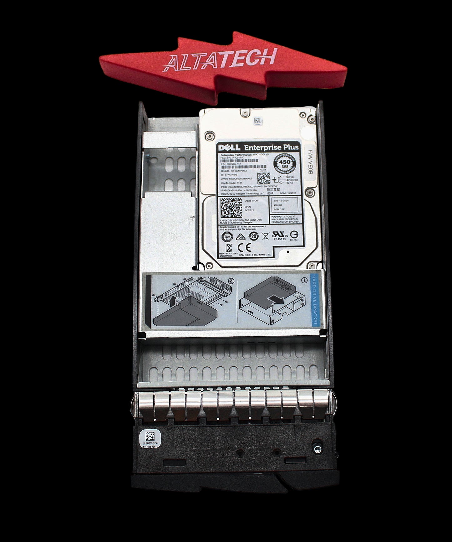 Dell 0KC5Y1 450GB 15K SAS 2.5 12G 1MH200-157 E+, Used