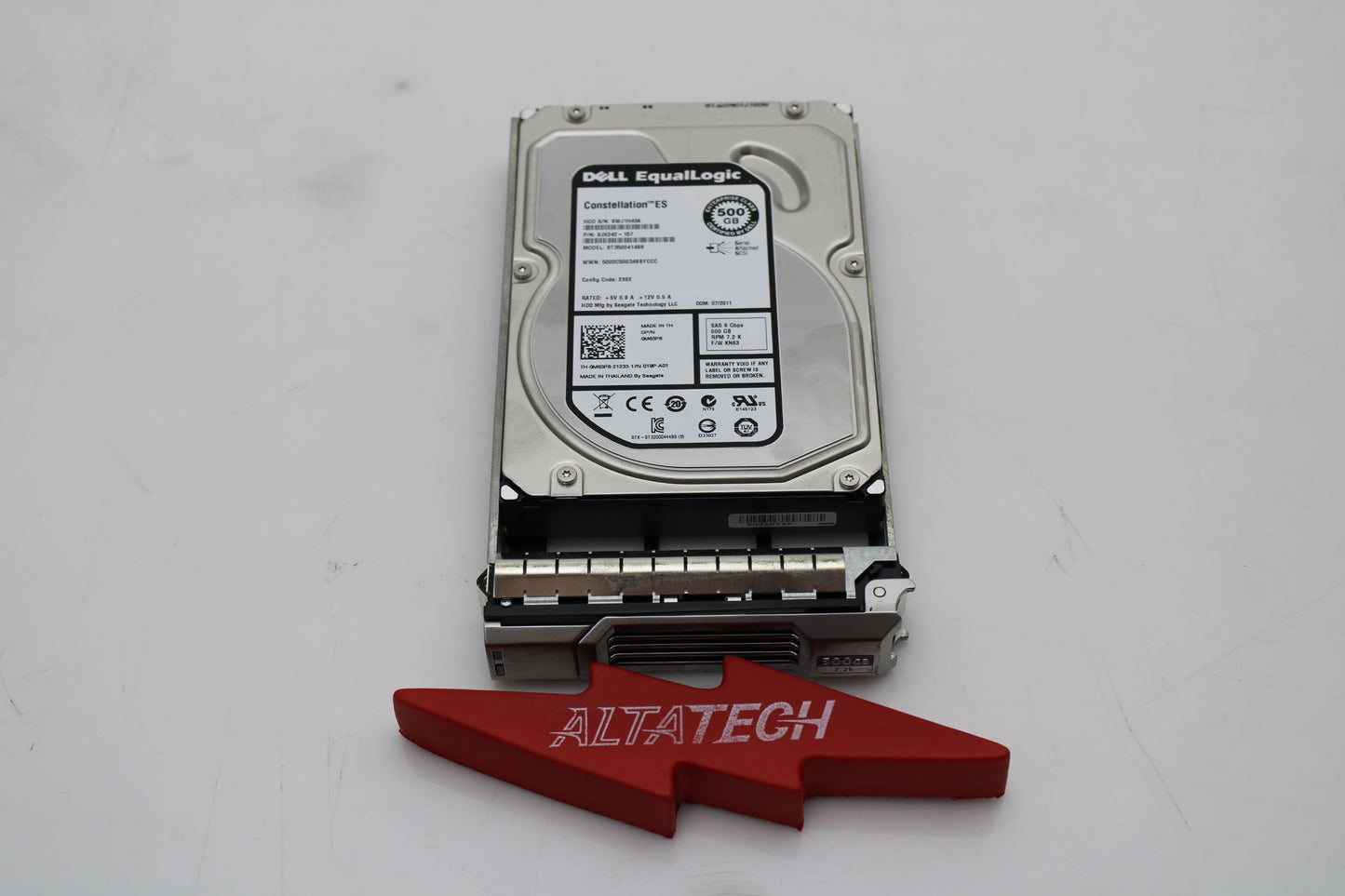 Dell 0M63P8 500GB 7.2K SAS 3.5" 6G, Used