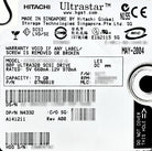 Dell 0N4332 Ultrastar 73GB Ultra320 3.5 HDD Hard Drive, Used