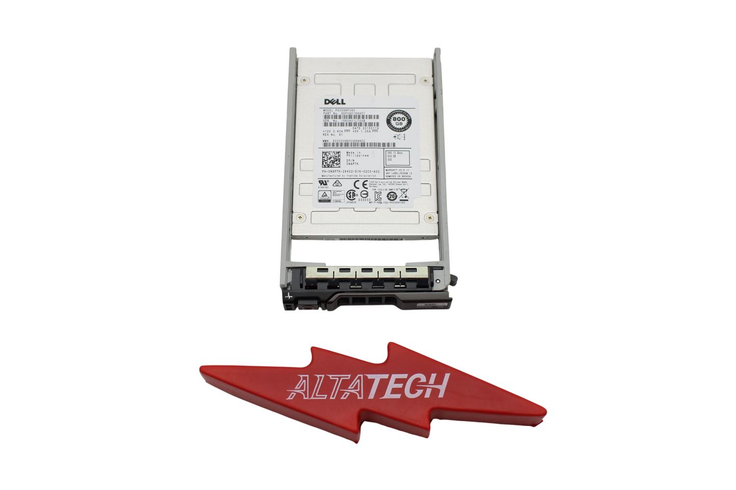 Dell 0N9PTK 800GB SSD SAS 2.5" 12G RI, Used