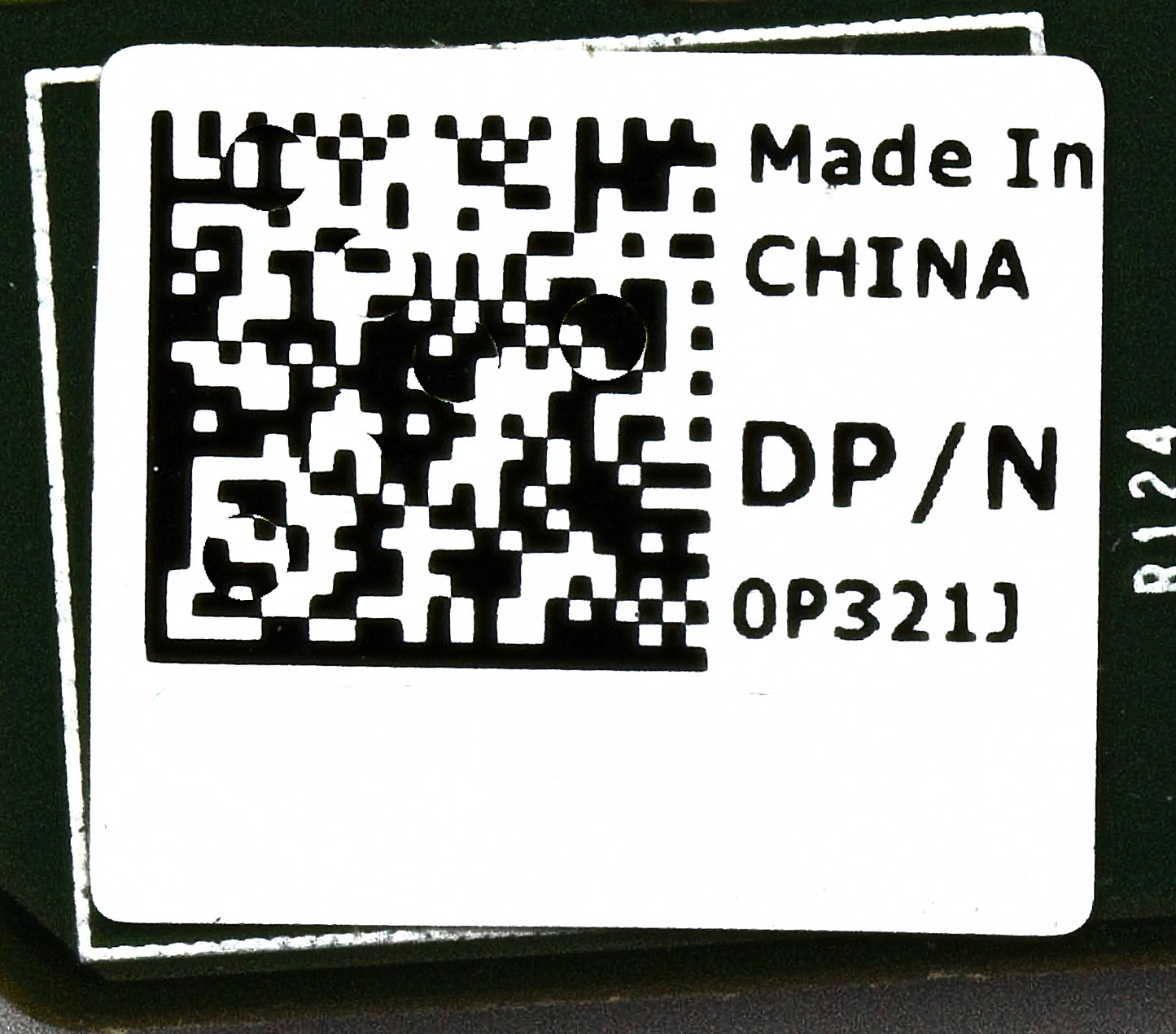 Dell 0P321J USB VGA BOARD R910, Used