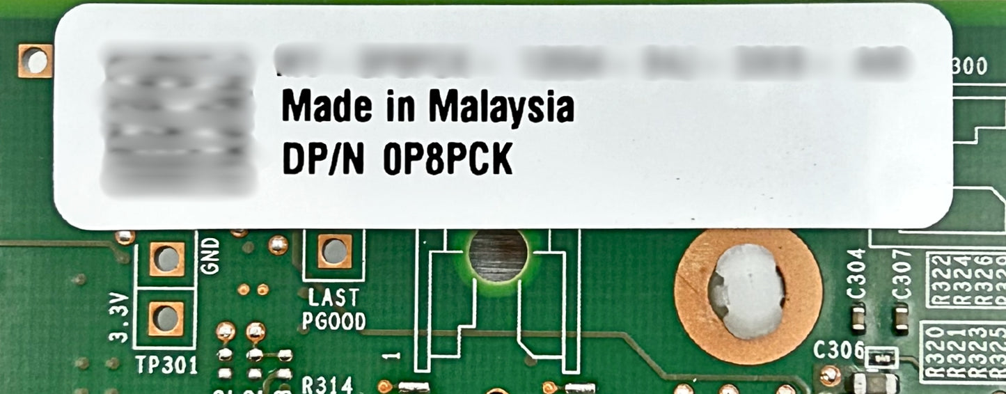 Dell 0P8PCK 16GB Single Port HBA QLE2690 FH, Used