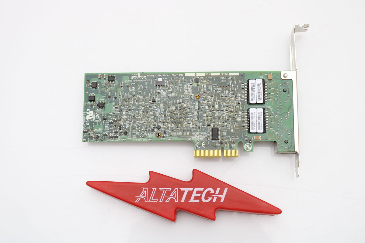 Dell 0R519P Broadcom 5709 1GB QP Copper FH, Used
