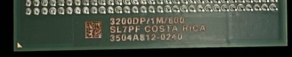 Dell 0SL7PF 3.2GHZ/1MB 800MHZ FSB INTEL PE2850, Used