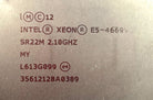 Dell 0SR22M 2.1GHZ/45MB/135W/18C PRC,E5-4669V3, Used