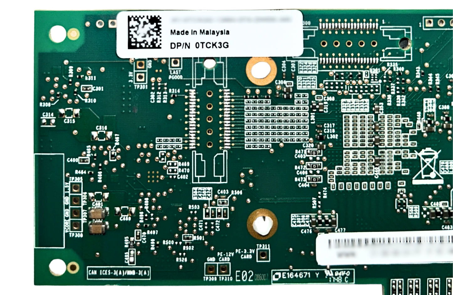 Dell 0TCK3G 16GB Dual Port HBA QLE2692 LP, Used