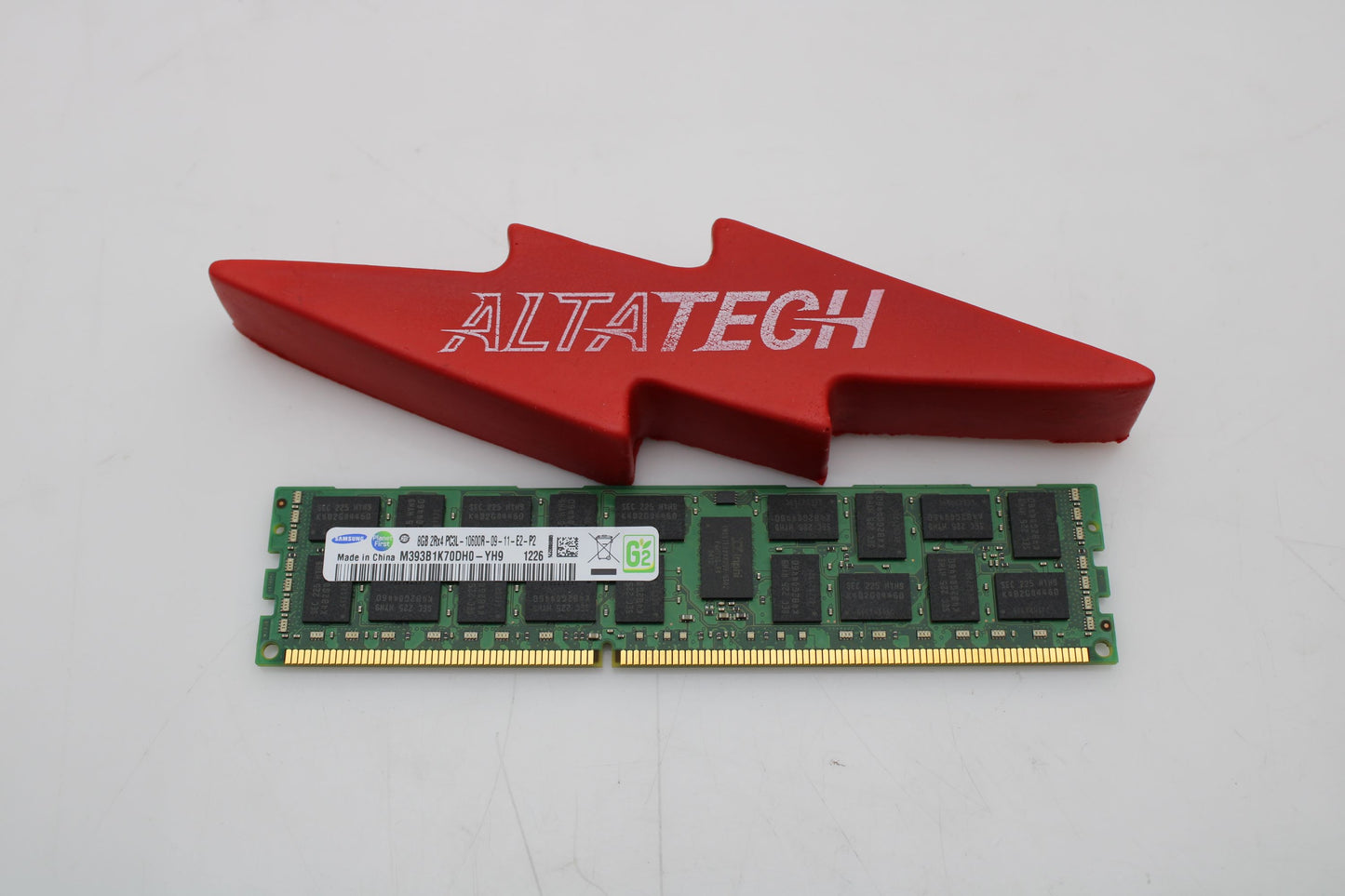 Dell 0TJ1DY 8GB PC3L-10600R DDR3-1333 2RX4 ECC, Used
