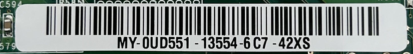 Dell 0UD551 QLogic 4GB Single Port PCI-E FC HBA, Used