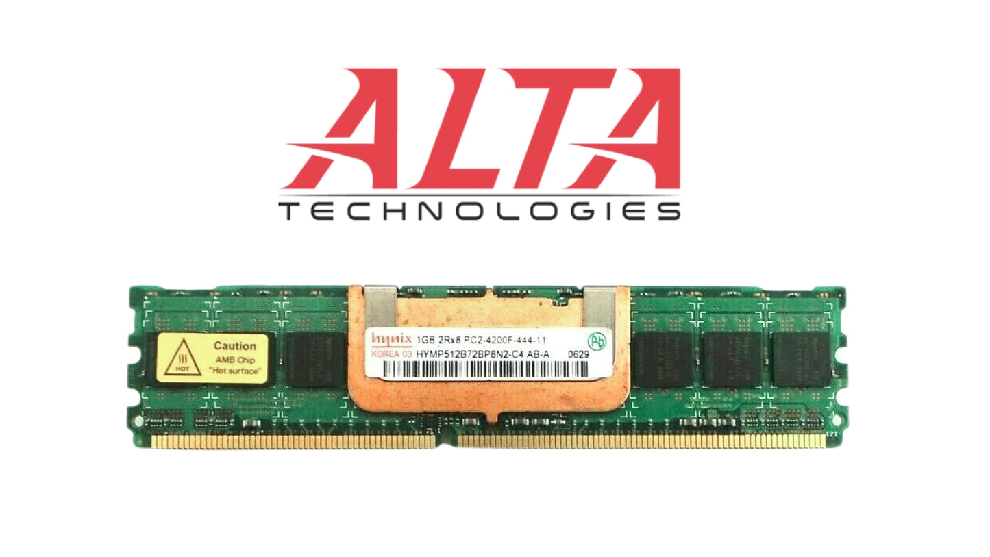 Dell 0UW728 1GB PC2-4200F DDR2-533 2RX8 ECC, Used