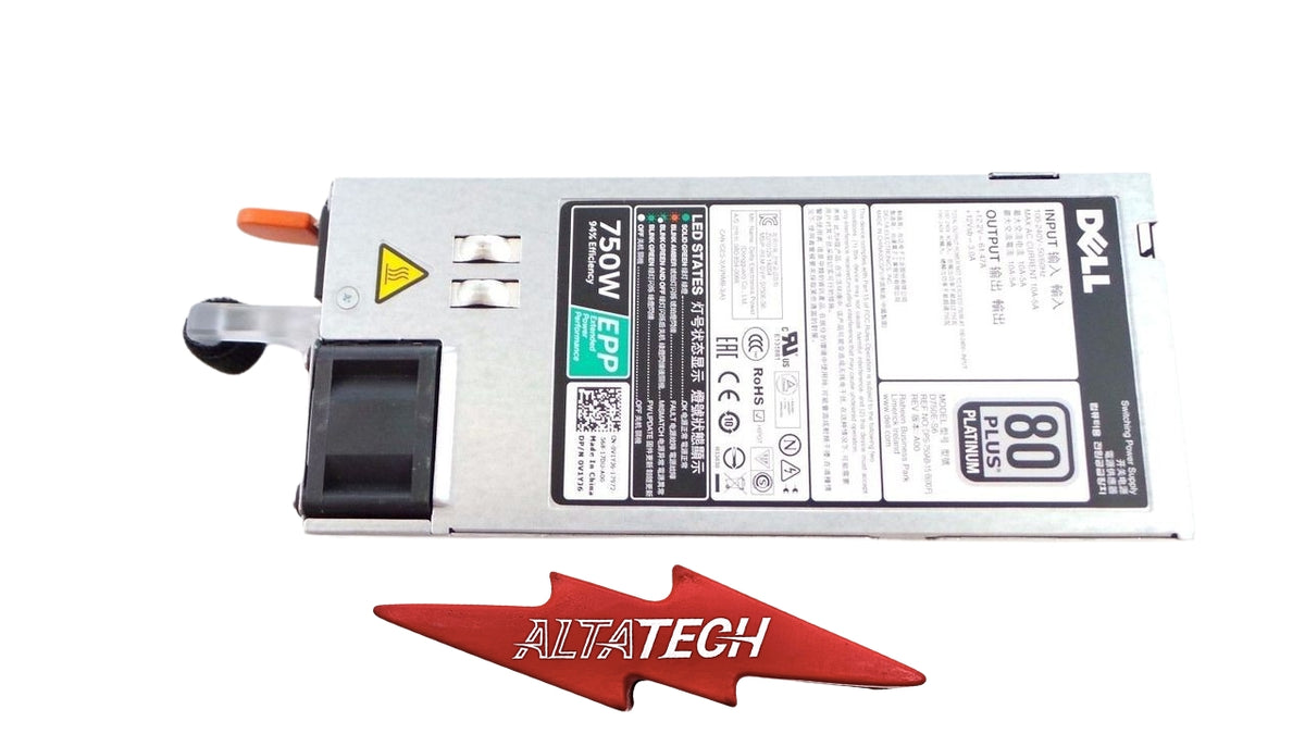 Dell 0V1YJ6 PowerEdge R730 750W Power Supply, Used