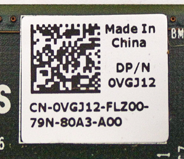 Dell 0VGJ12 16GB SFP+ DP LPE31002 HBA LP MP PN RXNT1, Used