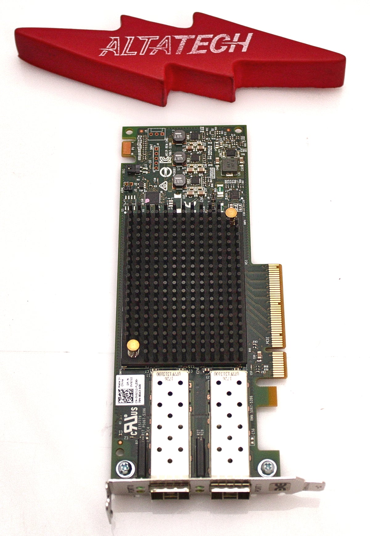 Dell 0VGJ12 16GB SFP+ DP LPE31002 HBA LP MP PN RXNT1, Used