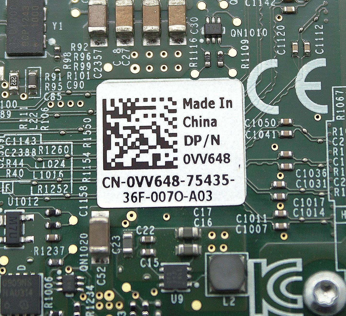 Dell 0VV648 PERC H810 1GB NV 6GB Controller LP, Used