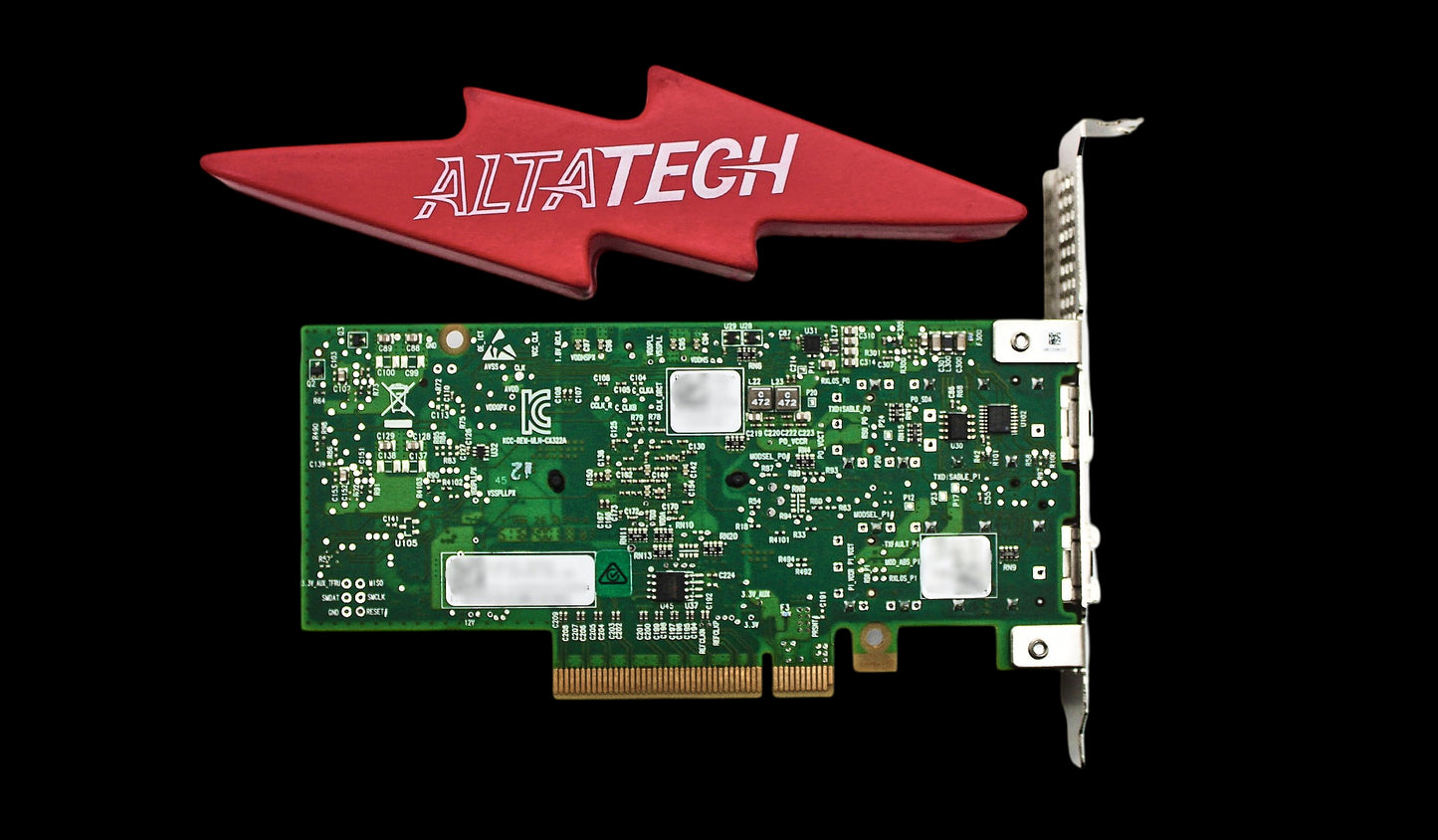 Dell 0W0RM9 Mellanox CX322A 10GB SFP+ DP FH, Used