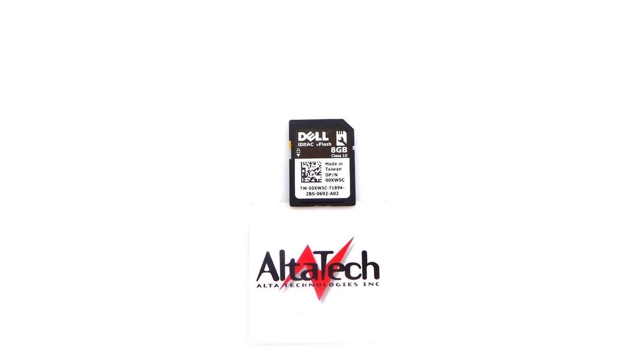 Dell 0XW5C Kingston 8GB iDRAC vFlash SD Memory Card, Used