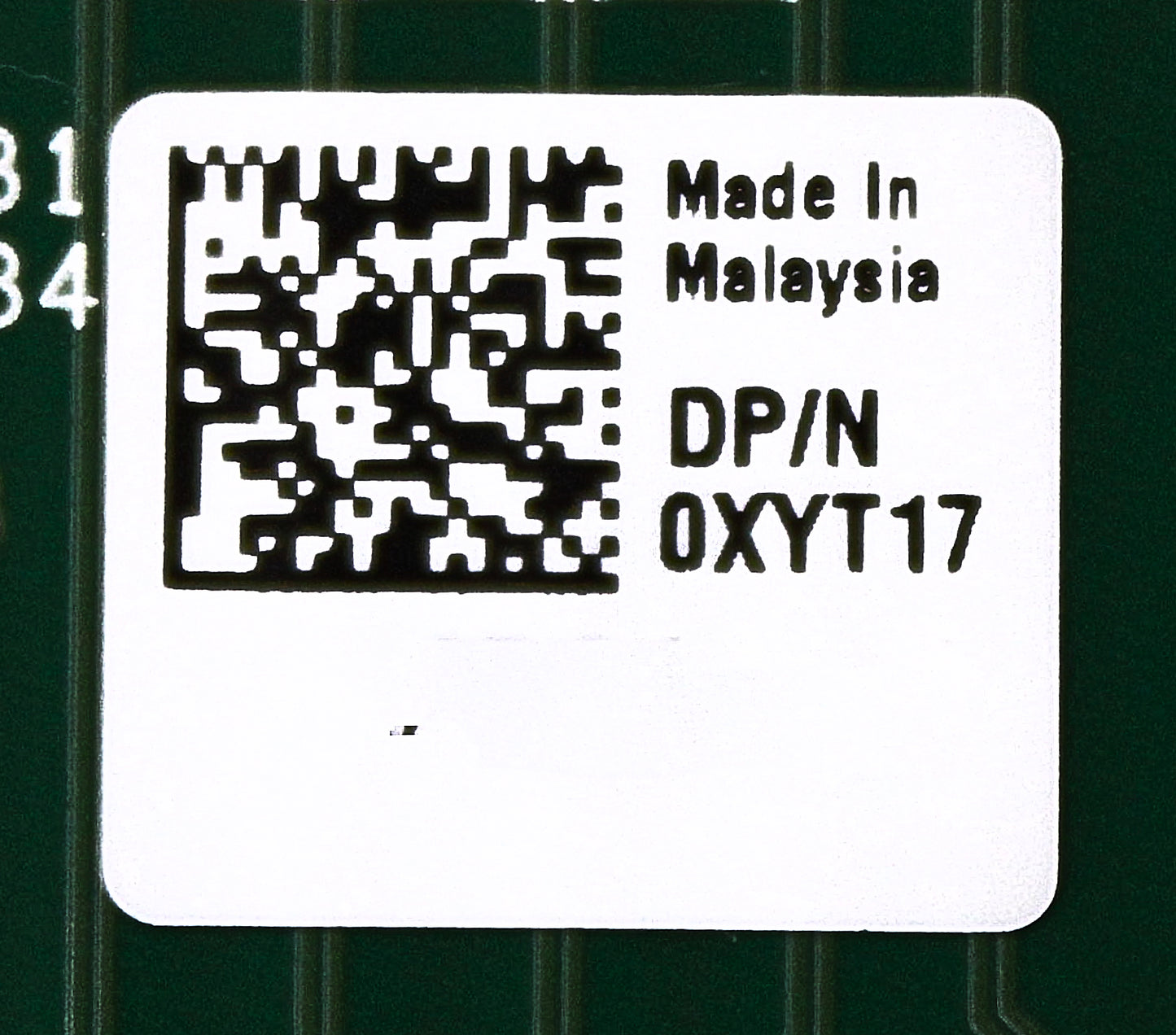 Dell 0XYT17 INTEL X520-DA2 DP 10GBE DA/SFP+ FH, Used