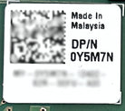 Dell 0Y5M7N X710-DA2 2-Port 10G SFP+ NIC, Used