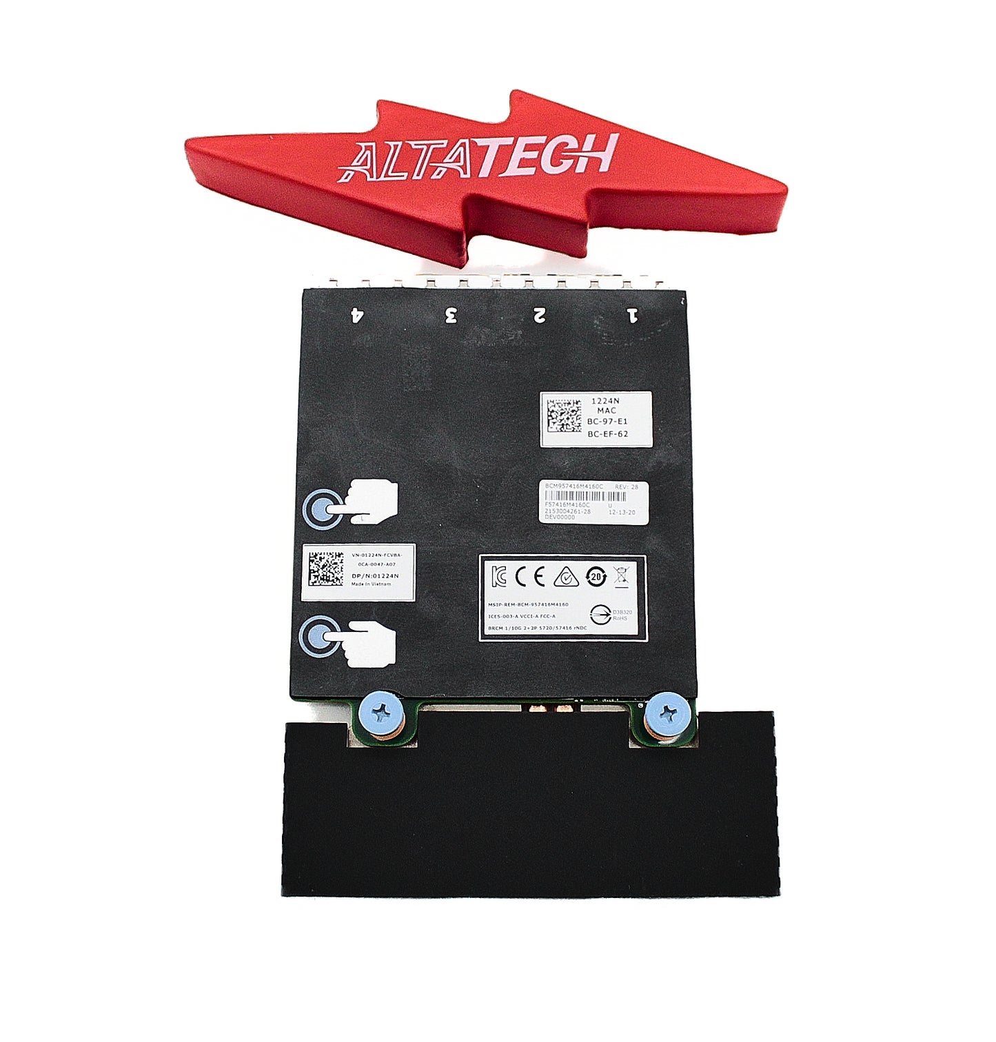 Dell 1224N Broadcom 57416 + 5720 RDNT, Used