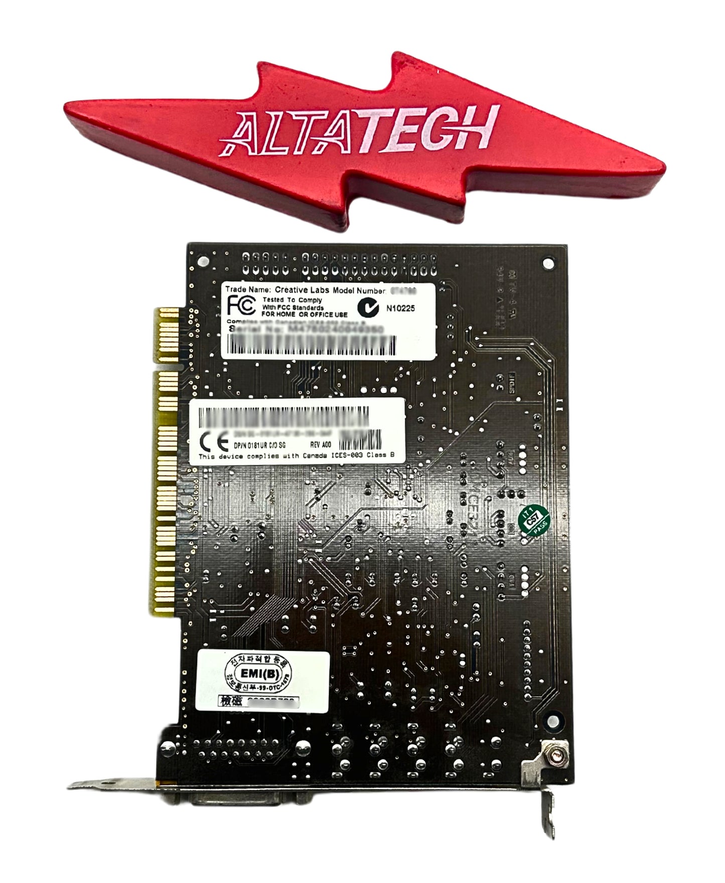 Dell 181UR CREATIVE SOUND BLASTER CT4780 PCIE, Used