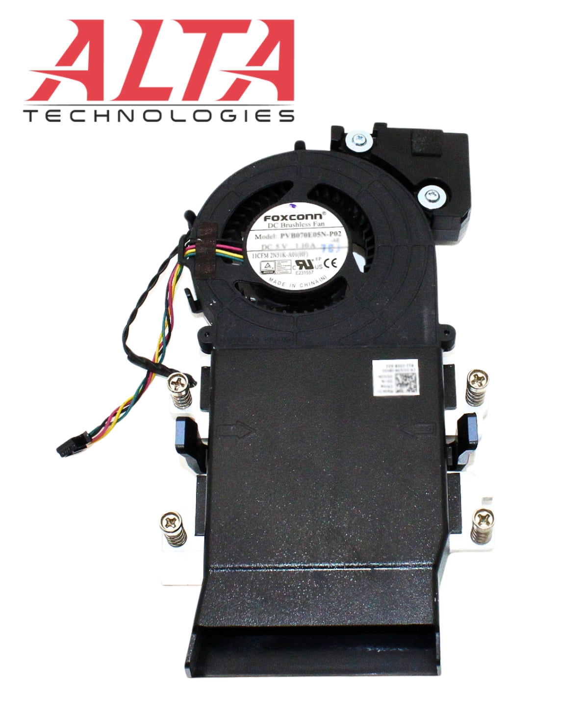 Dell 19P4P FAN HEATSINK ASSY W/ SHROUD 3040M, Used