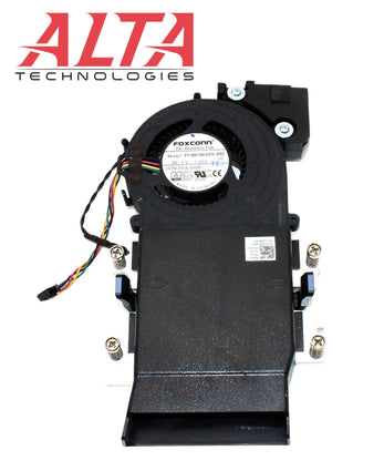 Dell 19P4P FAN HEATSINK ASSY W/ SHROUD 3040M, Used