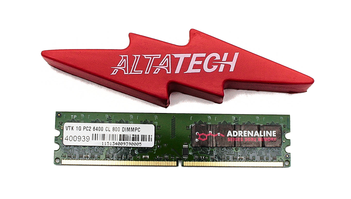 Dell 1GBPC26400U 1GB PC2-6400U DDR2-800 N-ECC, Used