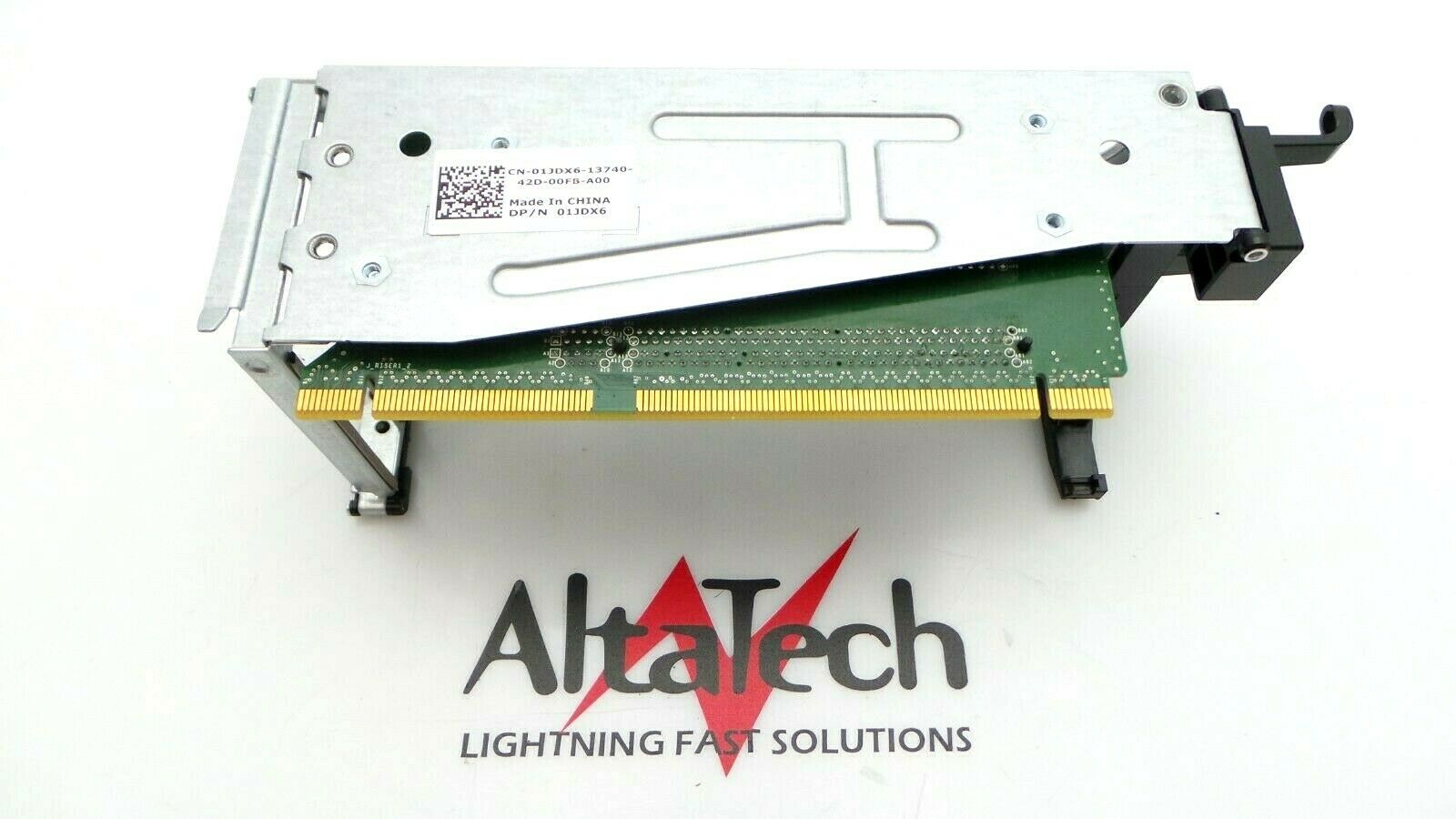 Dell 1JDX6 PowerEdge R720 Riser Card w/ Cage Assembly, Used