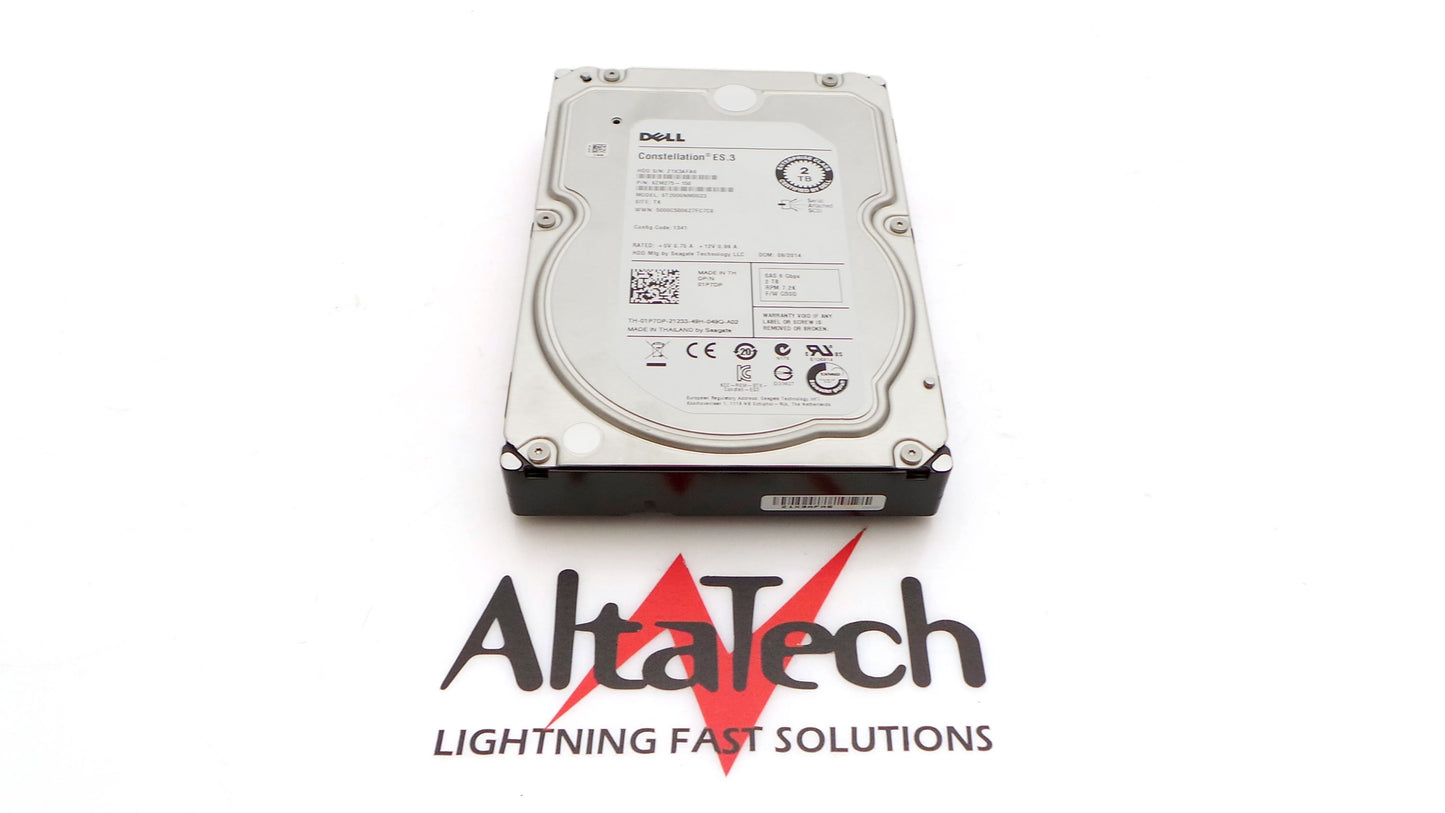 Dell 01P7DP 2TB 7.2K SAS 3.5" 6G, Used