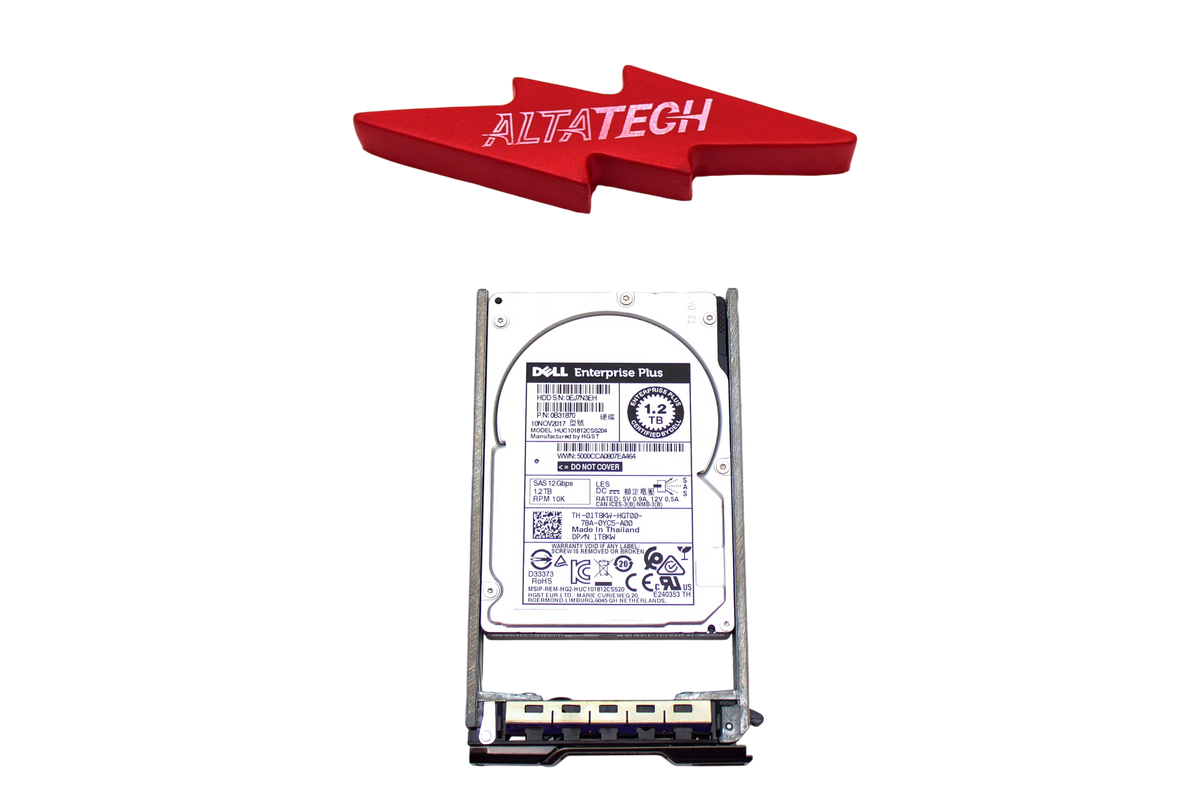 Dell 1T8KW-CML 1.2TB 10K SAS 2.5 12G HUC101812CSS204 / 0B31870 EP+, Used