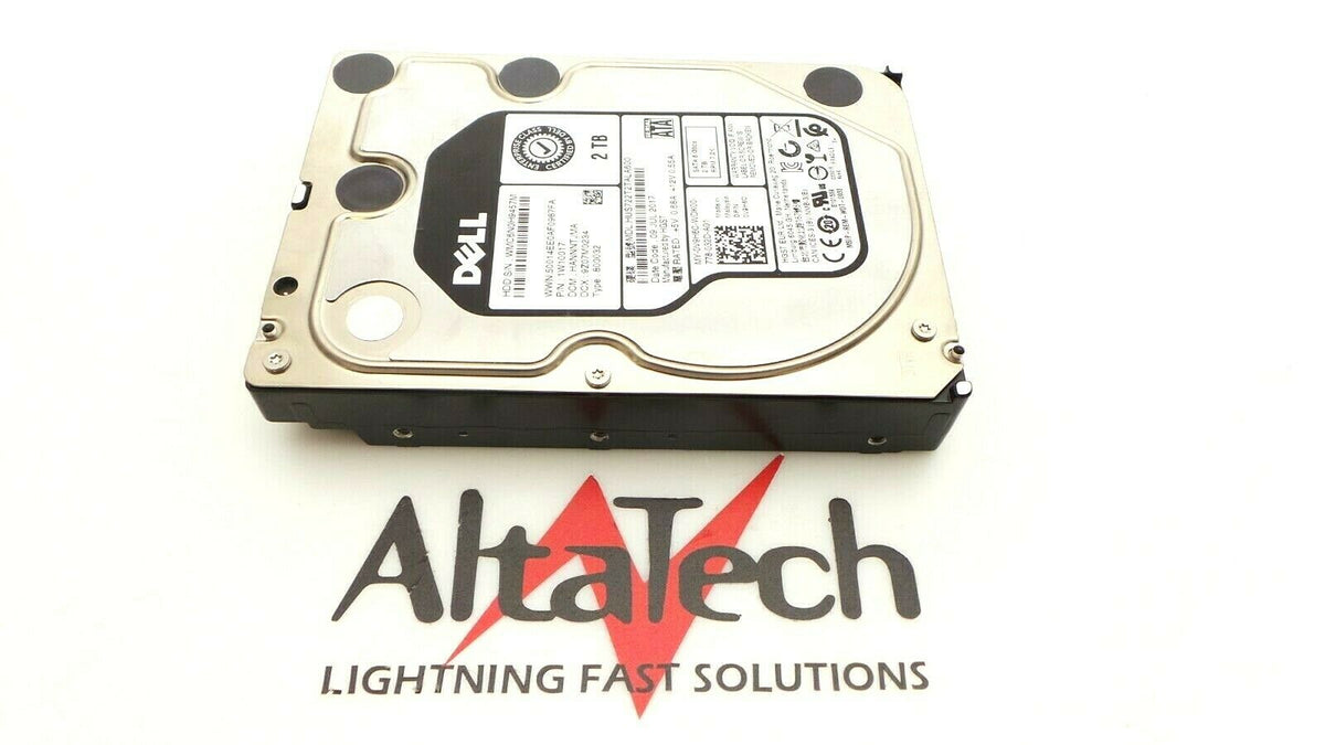 Dell 1W10017 2TB 7.2K SATA 3.5" 6G EP, Used