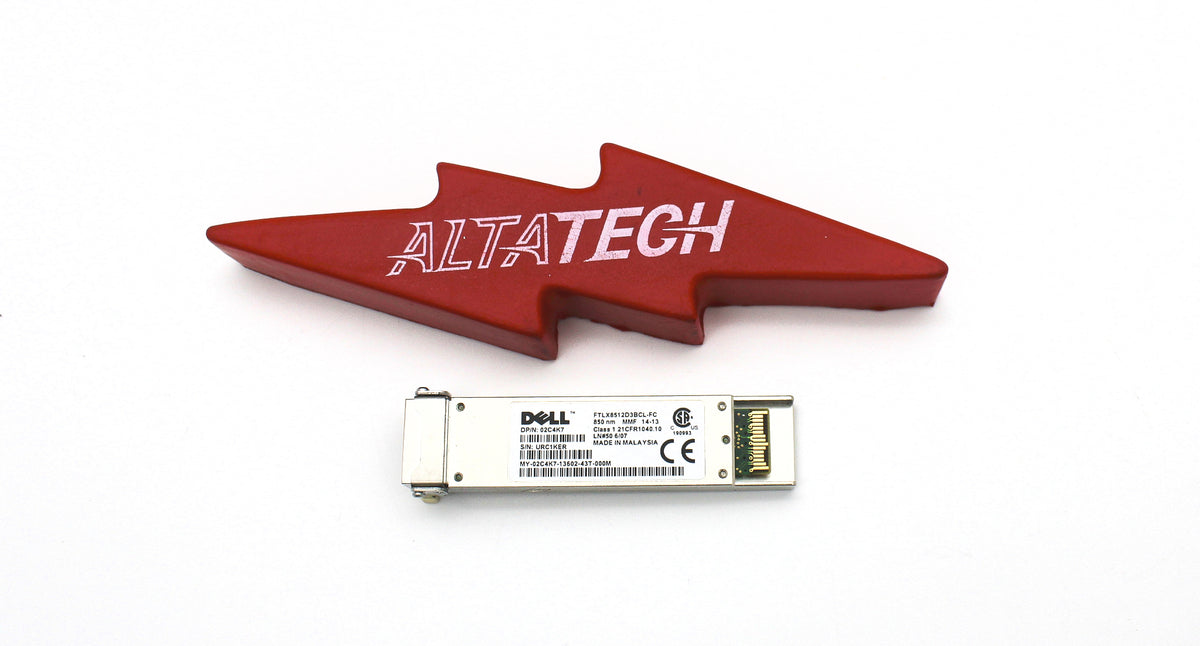 Dell 2C4K7 10GB XFP TRANSCEIVER SFP+ LR, Used