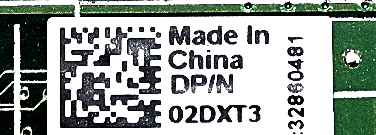 Dell 2DXT3 SYSTEM BOARD WYSE 5070 (2 DP) J4105, Used