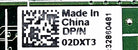 Dell 2DXT3 SYSTEM BOARD WYSE 5070 (2 DP) J4105, Used