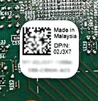 Dell 2J3X7 QL41162 Dual Port 10GBE Base-T CNA LP, Used