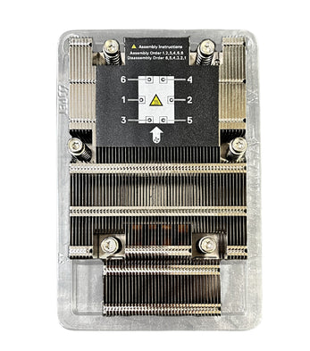 Dell 2K16D HEATSINK, HIGH PERFORMANCE, R66615/R7615/R7625, Used